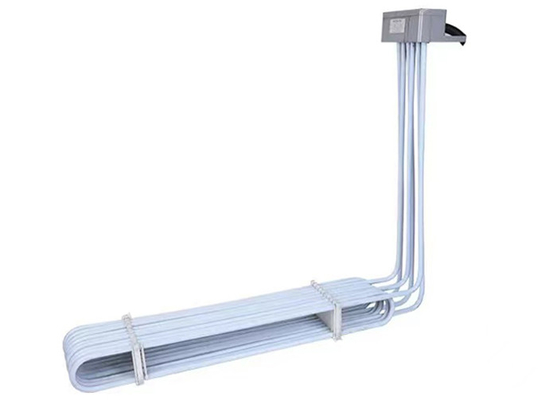 L Shaped PTFE Fluoropolymer Immersion Heater For Highly Corrosive Chemicals