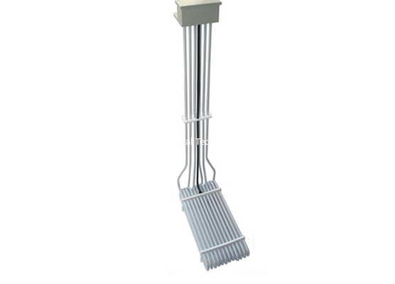 L Shaped PTFE Fluoropolymer Immersion Heater For Highly Corrosive Chemicals