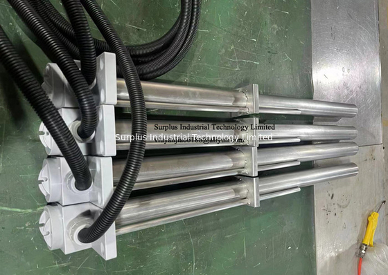 2" Diameter 36" Long SUS304 220V Immersion Heater 1P 2KW For 5 Feet Deep Tank