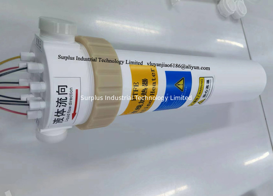 PTFE Ultrapure Water Online / Electric Inline Heater 230V 3P 10KW