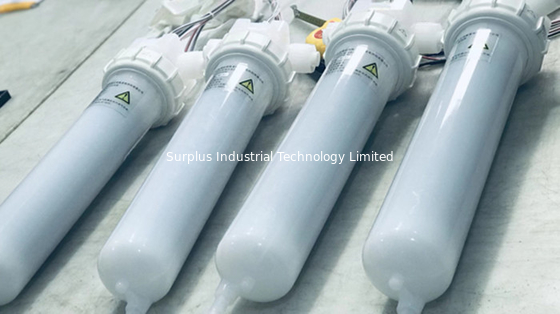 Solar / Photovoltaic Wafer Cleaning Ultrapure PFA Inline Chemical Heater 4KW 6KW