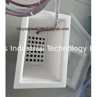 Etching PTFE Tank With PTFE Frame Heater For Semiconductor Manufacturer and electroplating tank
