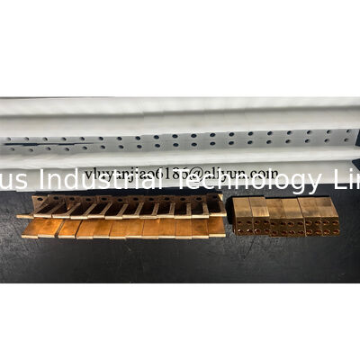 Plastic V Shape Copper V Shape Electroplating Parts For Electroplating line