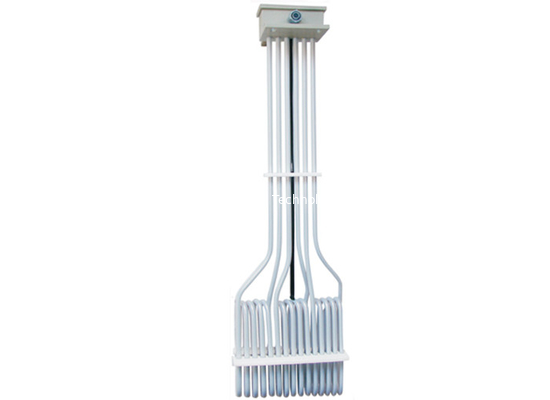 Tubular Triple Element PTFE Immersion Heater Over The Side