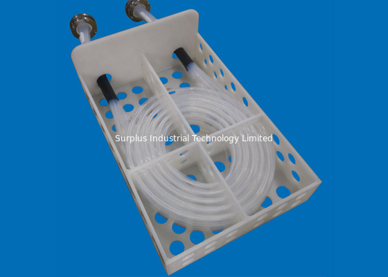 PTFE Tube High Purity Immersion Heat Exchanger For Chemical Solution