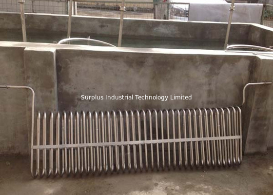 Chemical Resistance Titanium Helical Coil Heat Exchanger Industrial