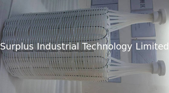 Échangeur de chaleur en PTFE à 6 couches en forme cylindrique de diamètre 395*775 mm pour le chauffage à la vapeur