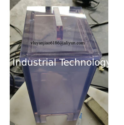 100 mm X 140 mm X 195 mm Petits réservoirs en PVC transparent avec couvercle pour laboratoire