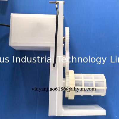 Baril mini PP de galvanoplastie 60*100 mm avec panier unique pour petit réservoir de galvanoplastie