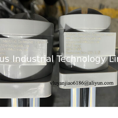 Chauffage d'immersion en PTFE en spirale verticale 220V 5kW pour ligne de galvanoplastie