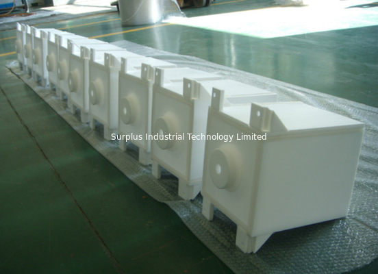 Bath résistant à hautes températures PVDF PFA PTFE d'électrodéposition de Chrome d'alcali acide